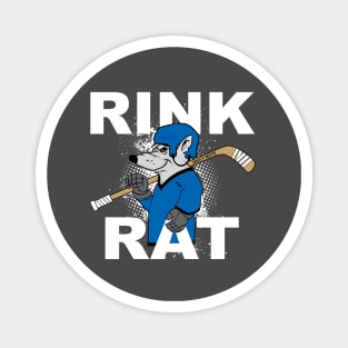 Rink Rat Hockey Magnet